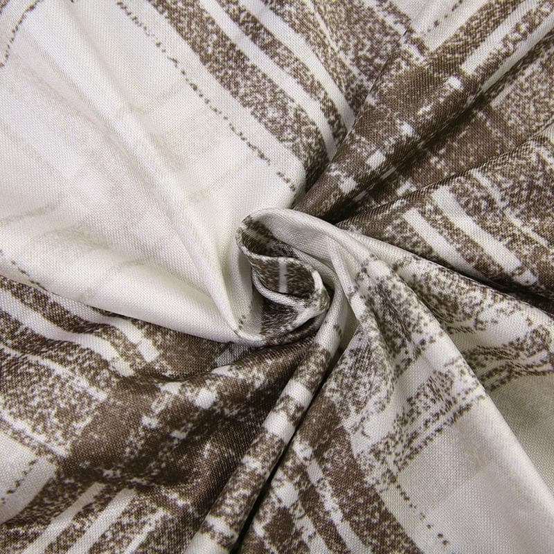 Cap sleeve contrast plaid ruched square neck crop top