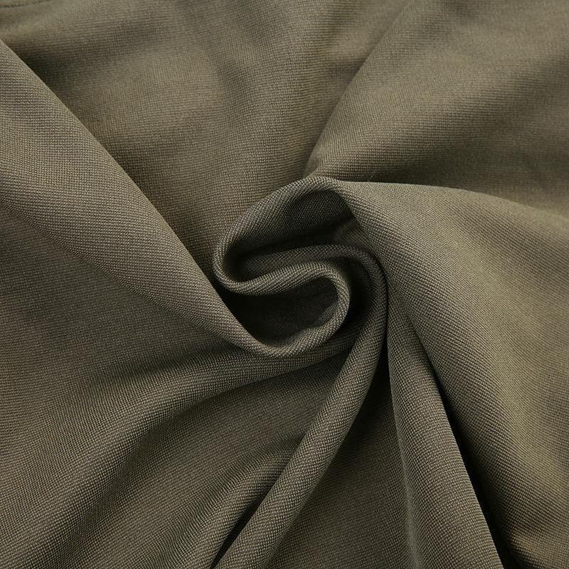 Contrast camouflage print v neck buckle cami top