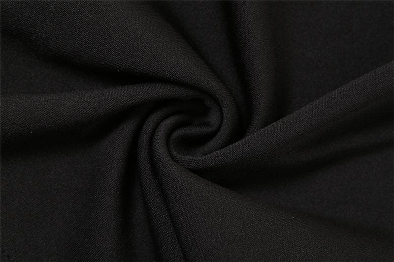 Rückenfreies Minikleid mit Schnürung, kontrastierendem Schlitz und selbstbindendem Neckholder