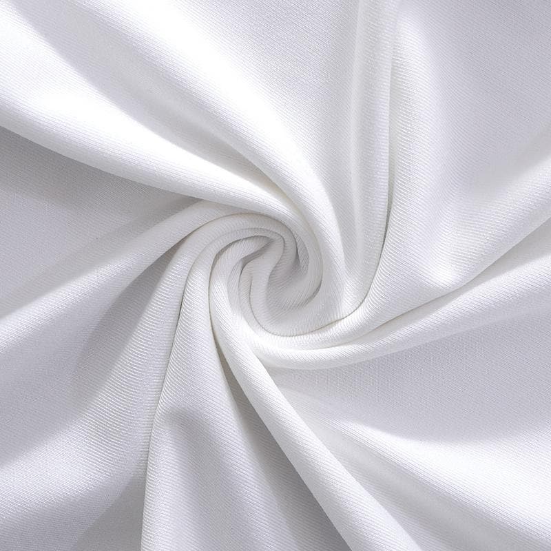 Ärmelloses, rückenfreies Minikleid mit unregelmäßigem Schlauch und Rüschen