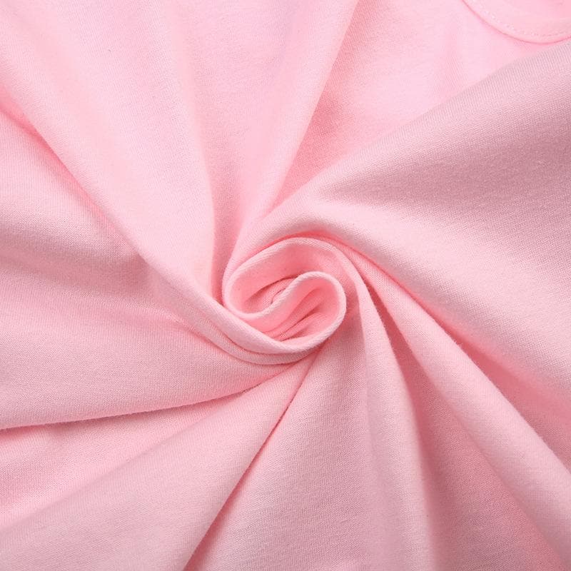 Sleeveless crewneck abstract contrast top