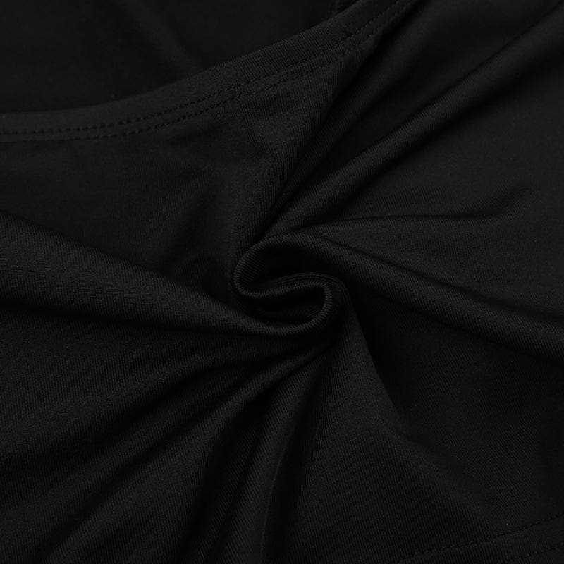 Solid flower applique ruffle ribbon ruched tube crop top