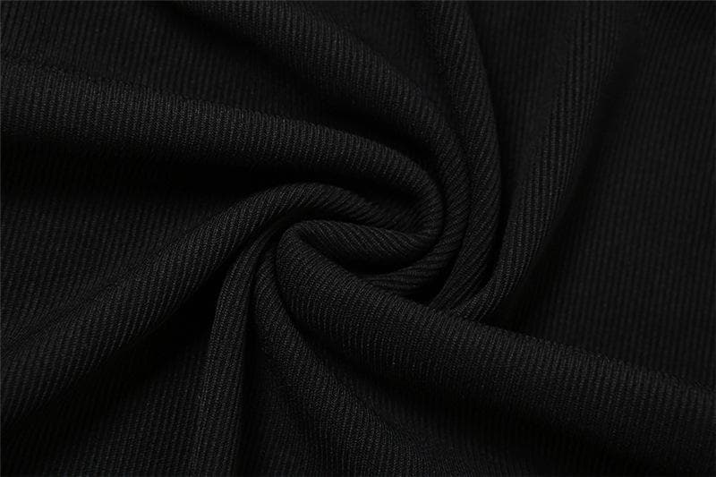 Rückenfreies Minikleid mit ausgehöhltem V-Ausschnitt und gekreuztem Rücken
