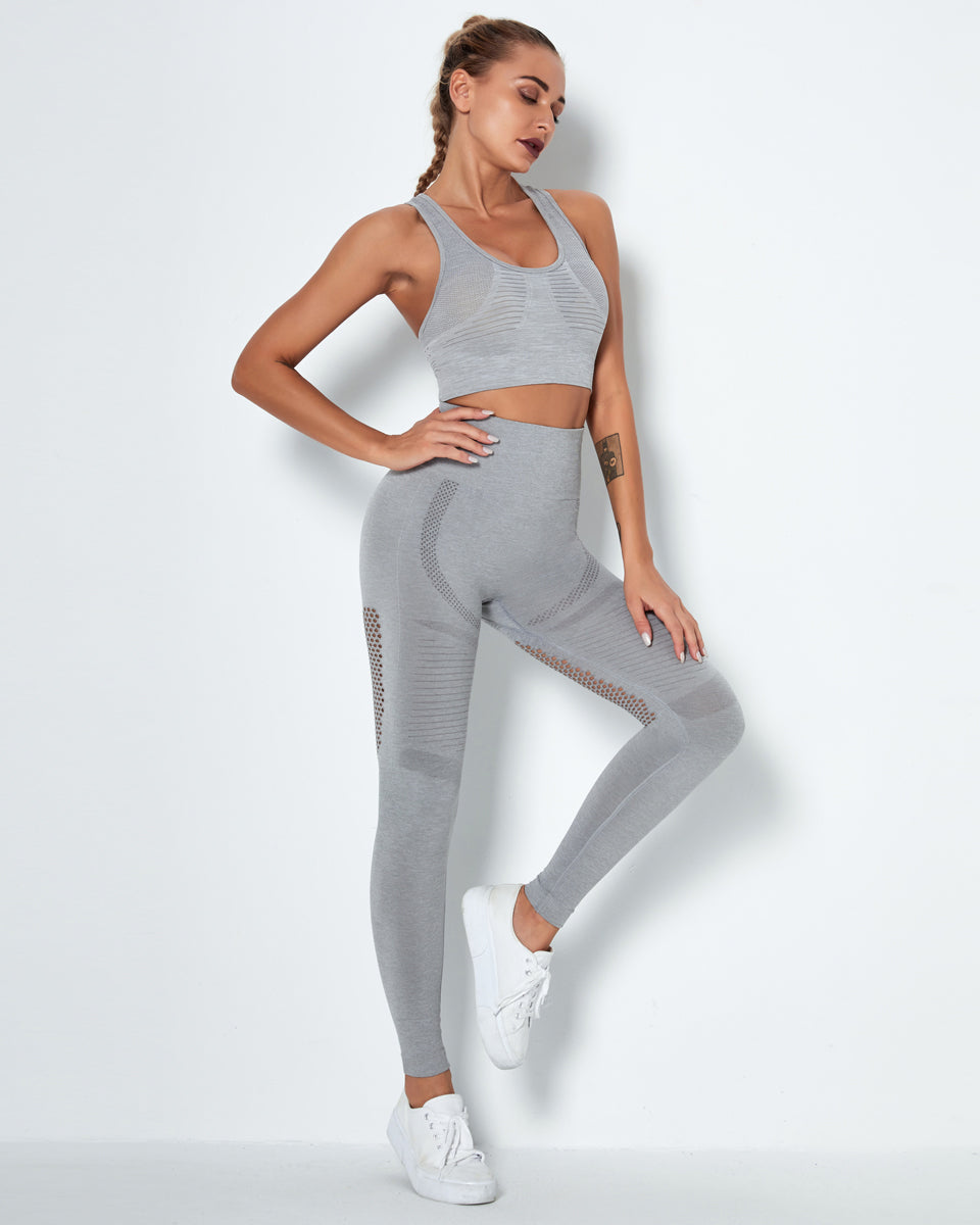 Vitality Seamless Leggings - Light Grey