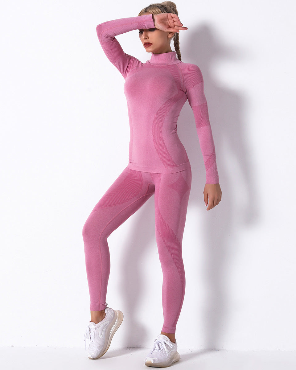 Leggings senza cuciture Wilder - Rosa