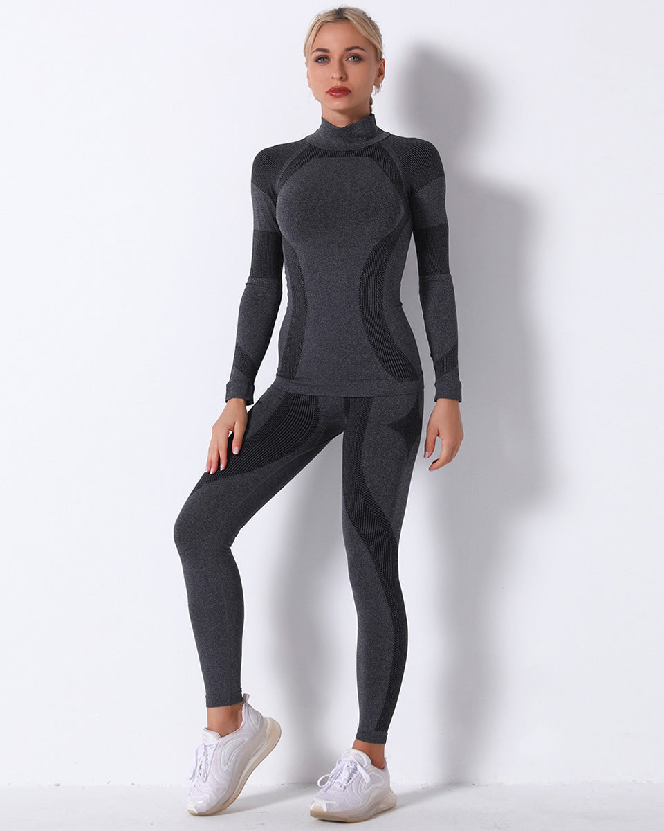 Wilder Seamless Leggings - Dark Grey