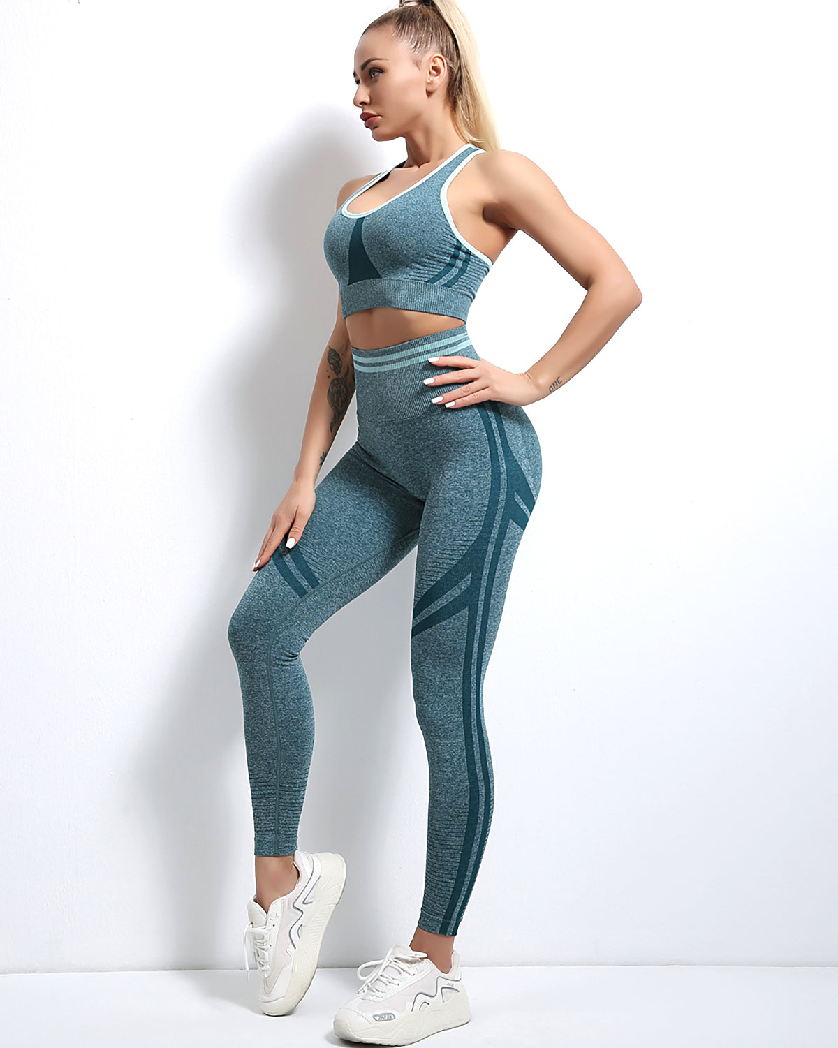 Willo Fox Seamless Leggings - Dark Green