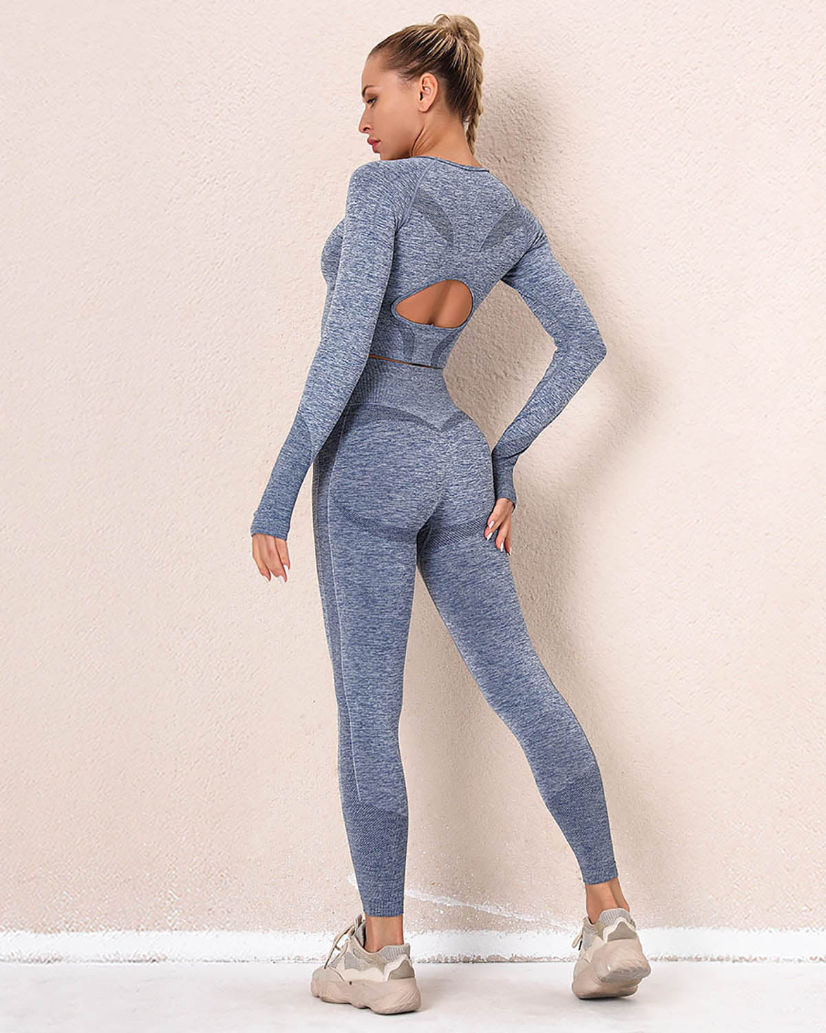 Xoco Hyperflex Seamless Leggings - Navy