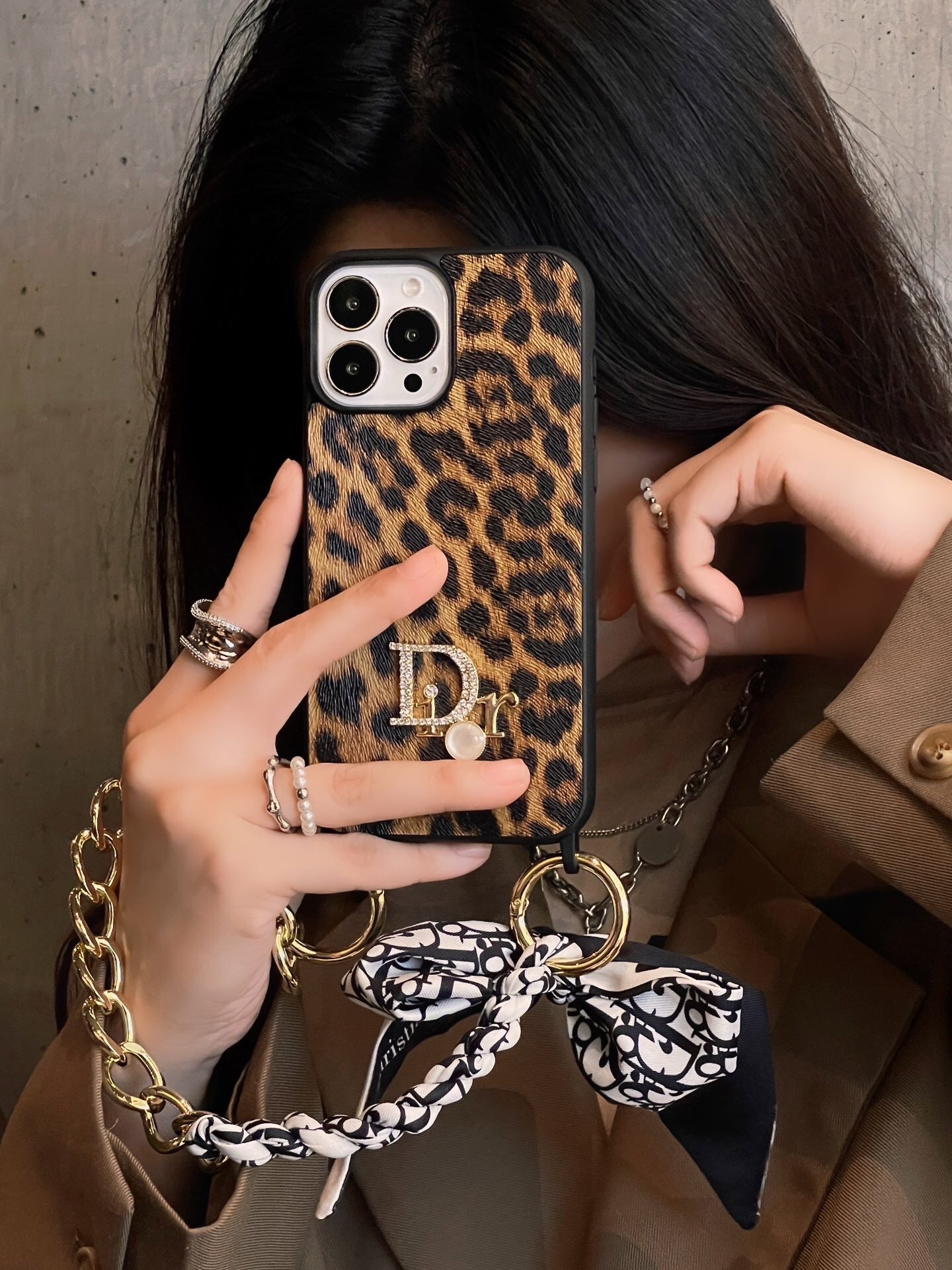 Leopard Design Phone Case For iPhone