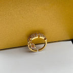 Goldener Cool Chain Armbandring