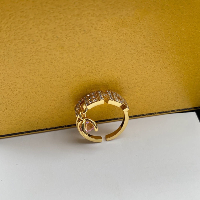 Goldener Cool Chain Armbandring