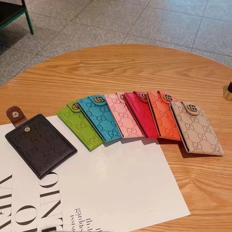 Buntes Kartenetui mit Kissen