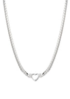 Lili Bold Love Silver Chain Necklace