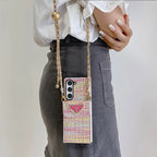 Dreieckige Crossbody Galaxy Hülle für Samsung