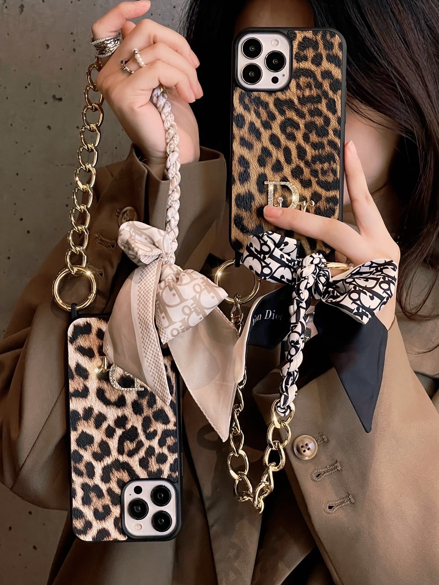 Leopard Design Phone Case For iPhone