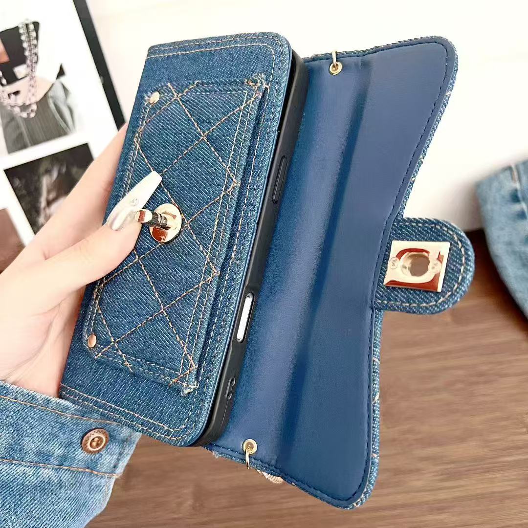 Cowboy Wallet Design Phone Cover For iPhone