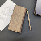 Fresh Letters Klassische Leder-Telefonhülle 