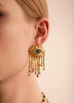 Crying Out Pearls Golden Eyes Ohrringe