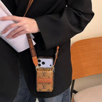 Wallet Strap Design Phone Case For iPhone