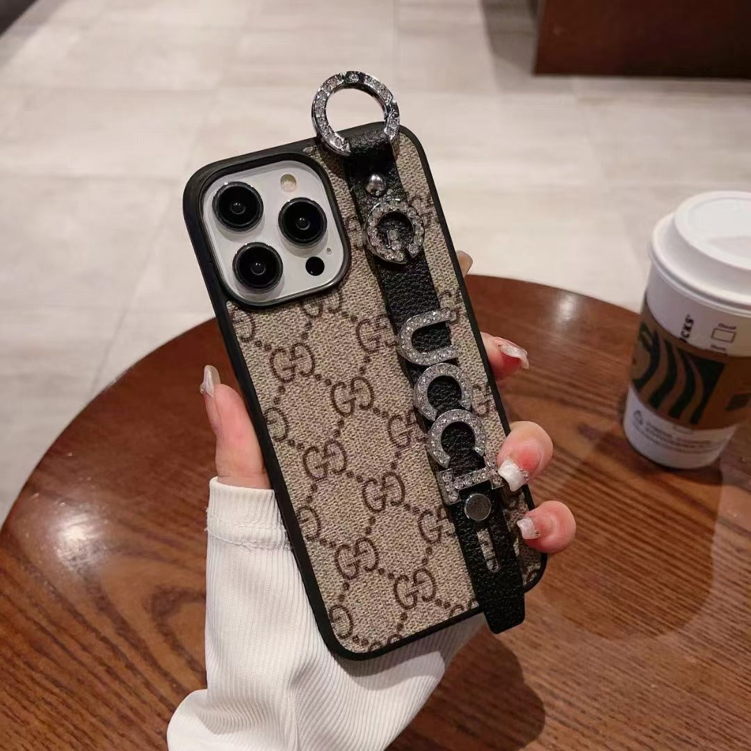 Black Rhinestone Phone Case For iPhone