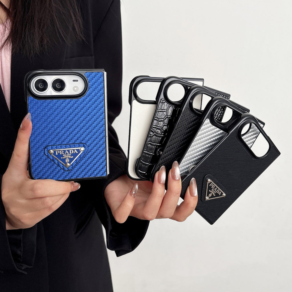 Imitating Carbon Fiber Design Phone Case For iPhone Duo