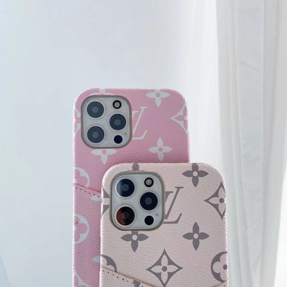 Pink Card Phone Case For iPhone