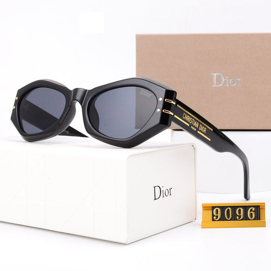 Sonnenbrille mit sechseckigem Rahmen in 5 Farben