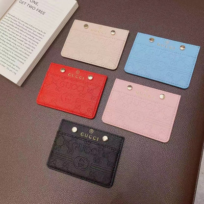 Trendy Colorful Card Wallet