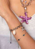 Lam Blaues Goldenes Armband
