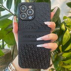 Bedrucktes schwarzes iPhone für iPhone (4 Stile)