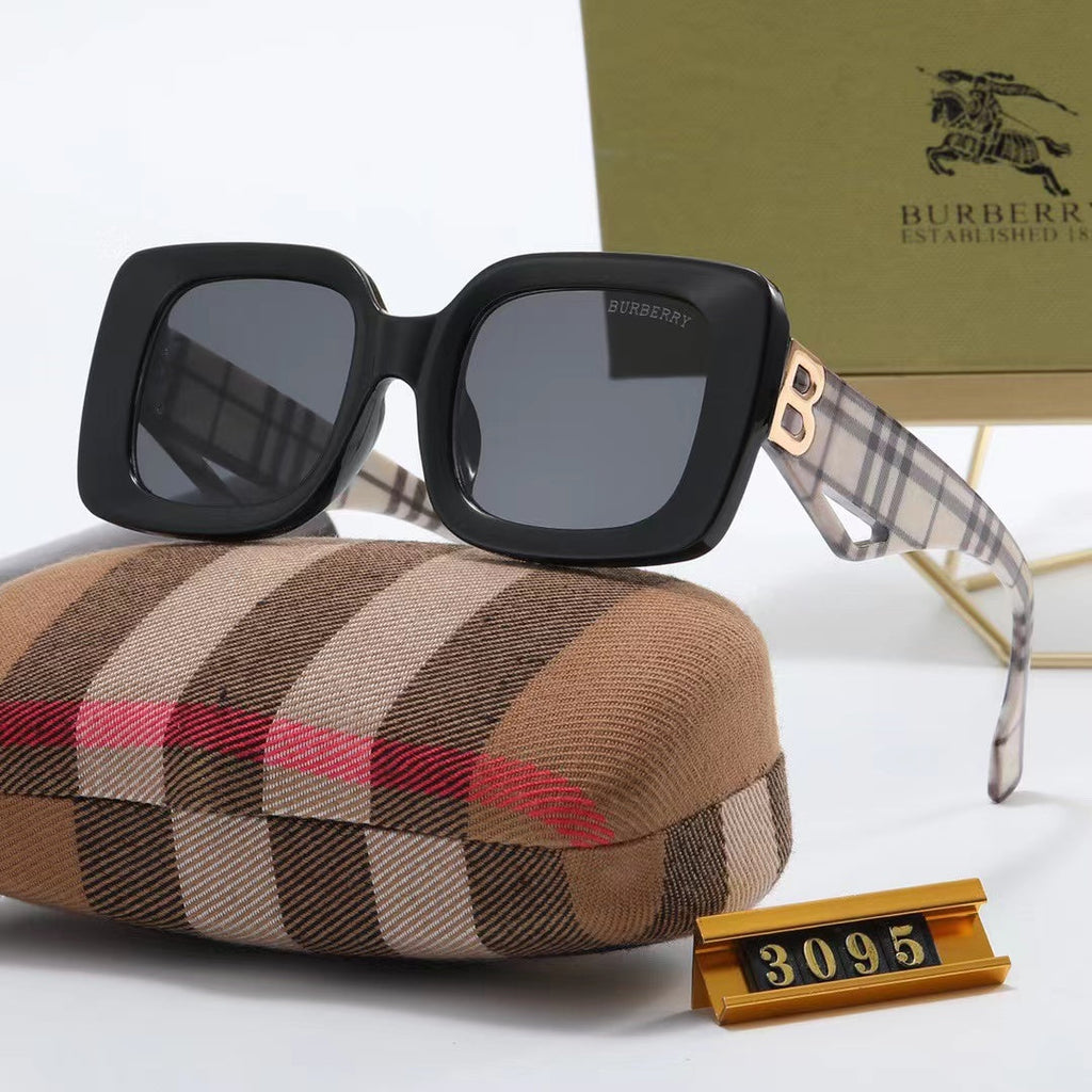 Luxuriöse Sonnenbrille mit quadratischem Rahmen