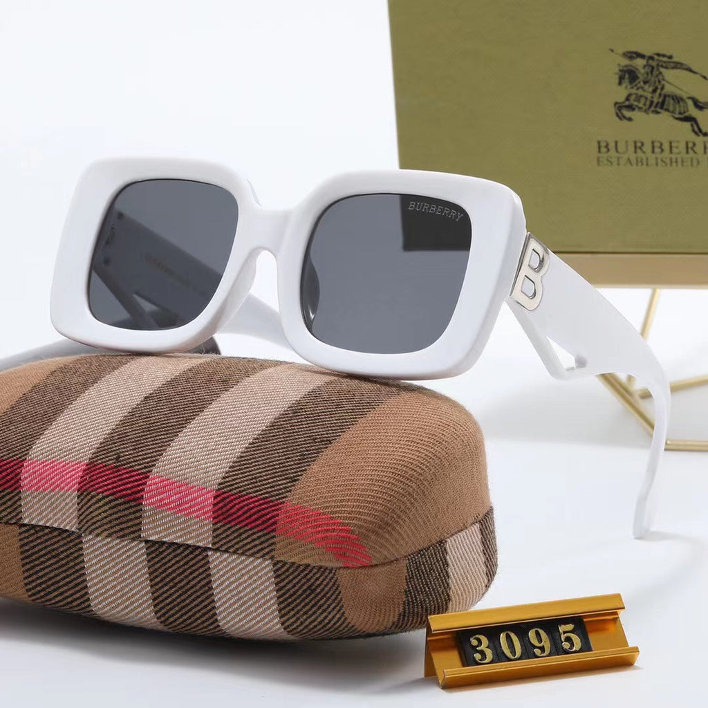 Luxuriöse Sonnenbrille mit quadratischem Rahmen