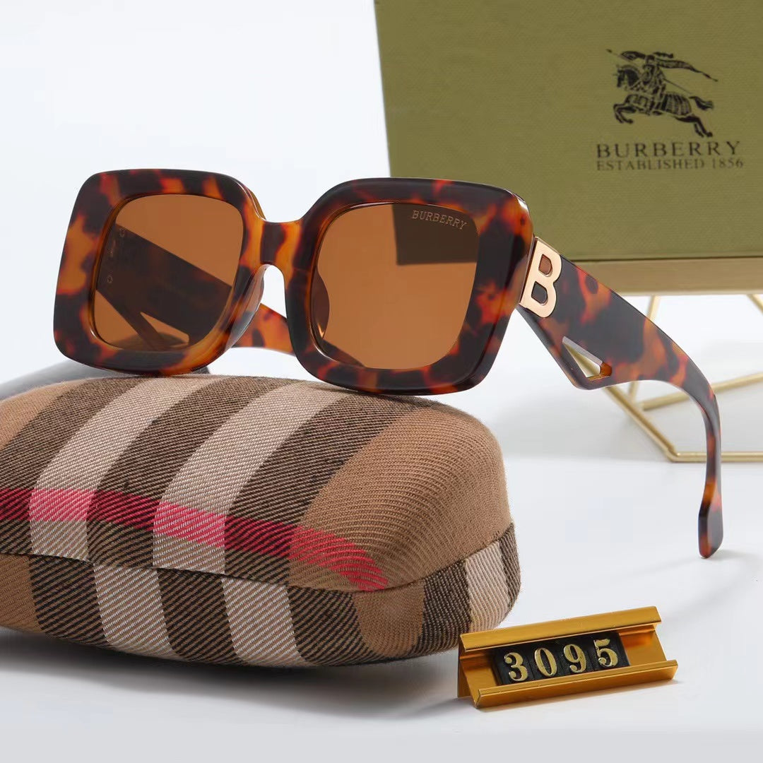 Luxuriöse Sonnenbrille mit quadratischem Rahmen