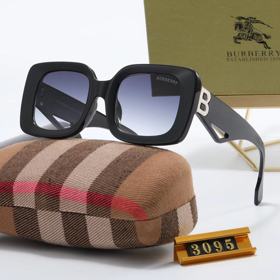 Luxuriöse Sonnenbrille mit quadratischem Rahmen