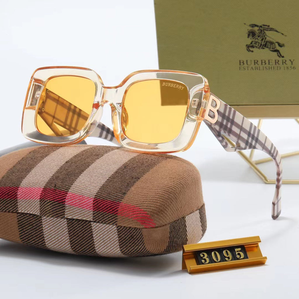 Luxuriöse Sonnenbrille mit quadratischem Rahmen
