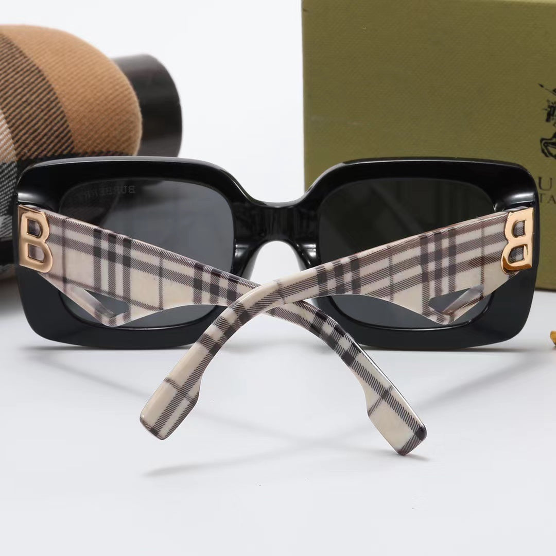 Luxuriöse Sonnenbrille mit quadratischem Rahmen