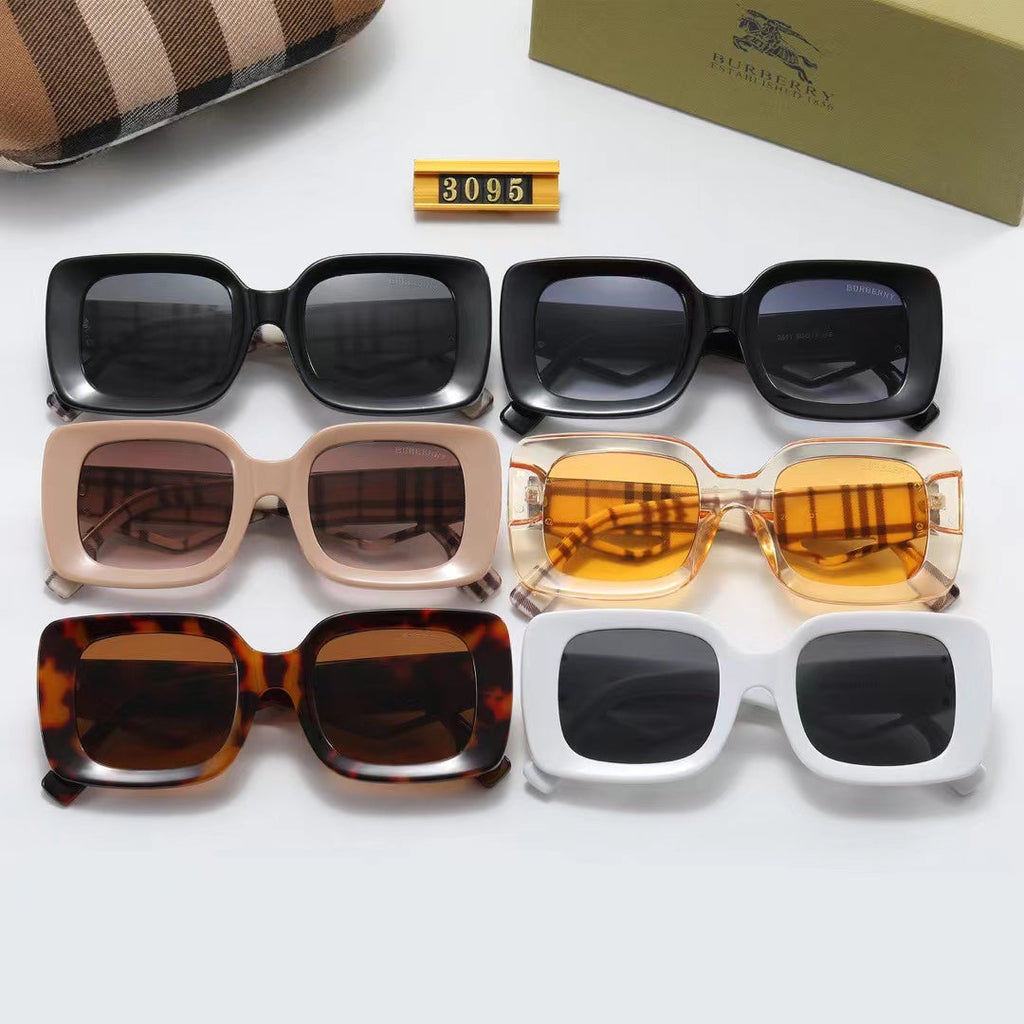 Luxuriöse Sonnenbrille mit quadratischem Rahmen
