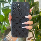 Bedrucktes schwarzes iPhone für iPhone (4 Stile)