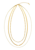 Jess – Goldene Halskette mit mehreren Ketten