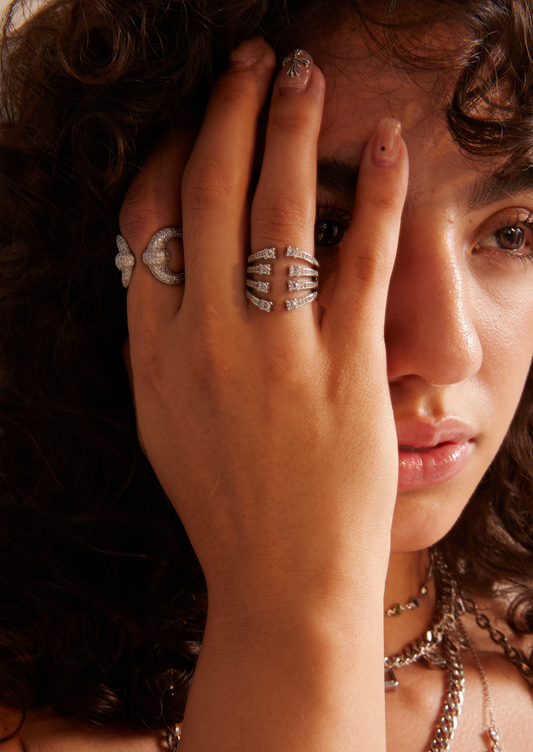 Kelly Cool Glitzerring