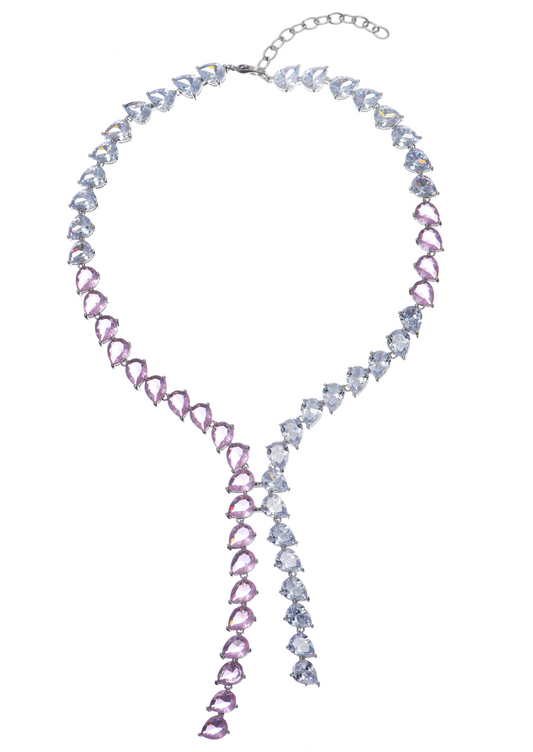 Elegante collana di cristallo Emmy at Bal