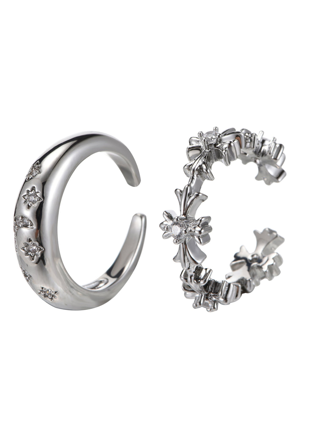 Titus Silberring-Set