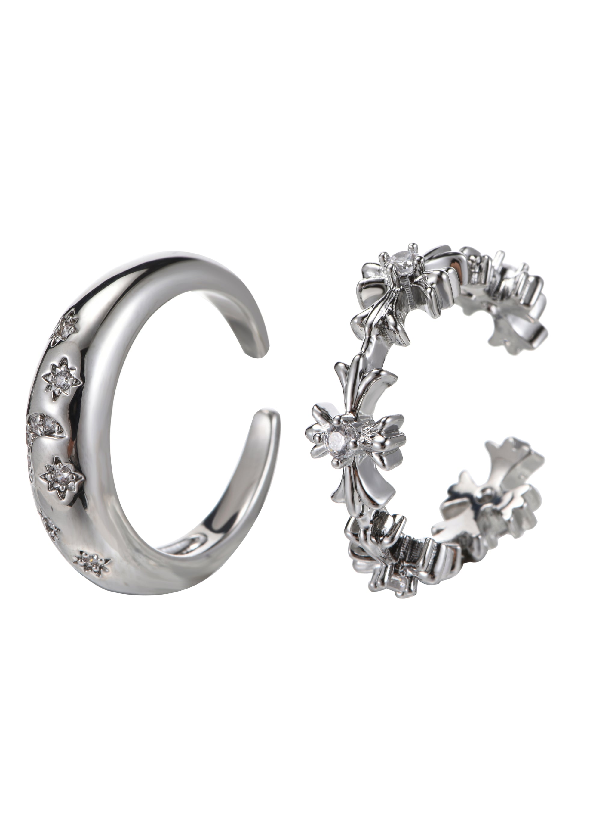 Titus Silberring-Set