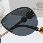 Luxuriöse Medusa-Sonnenbrille aus Metall