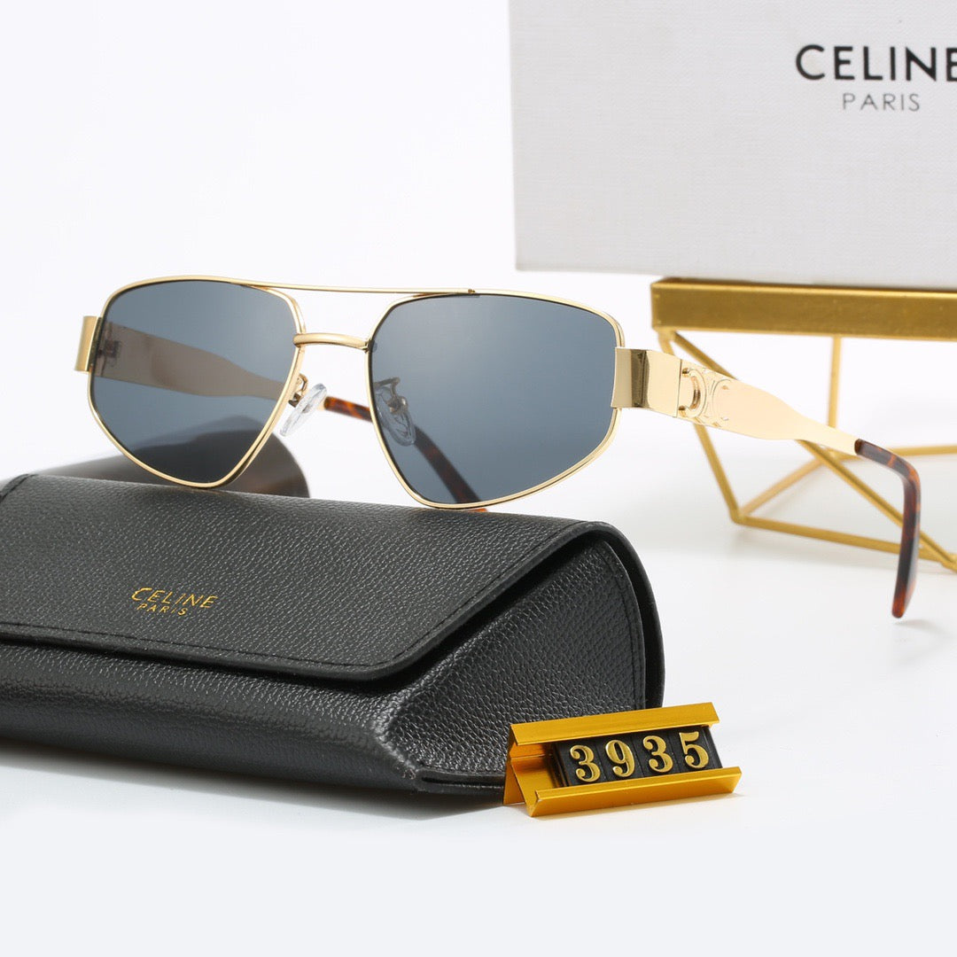 Modische Arc de Triomphe-Sonnenbrille aus Metall