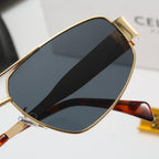 Modische Arc de Triomphe-Sonnenbrille aus Metall