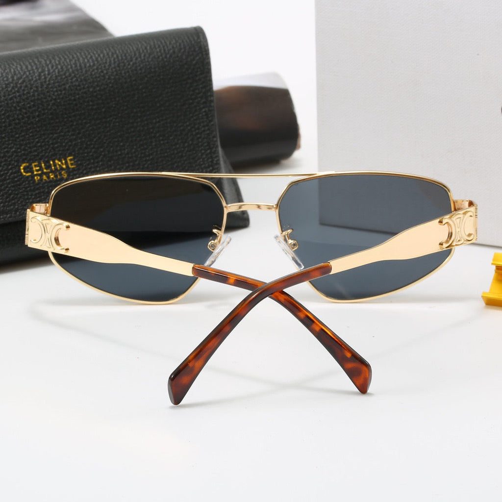 Modische Arc de Triomphe-Sonnenbrille aus Metall