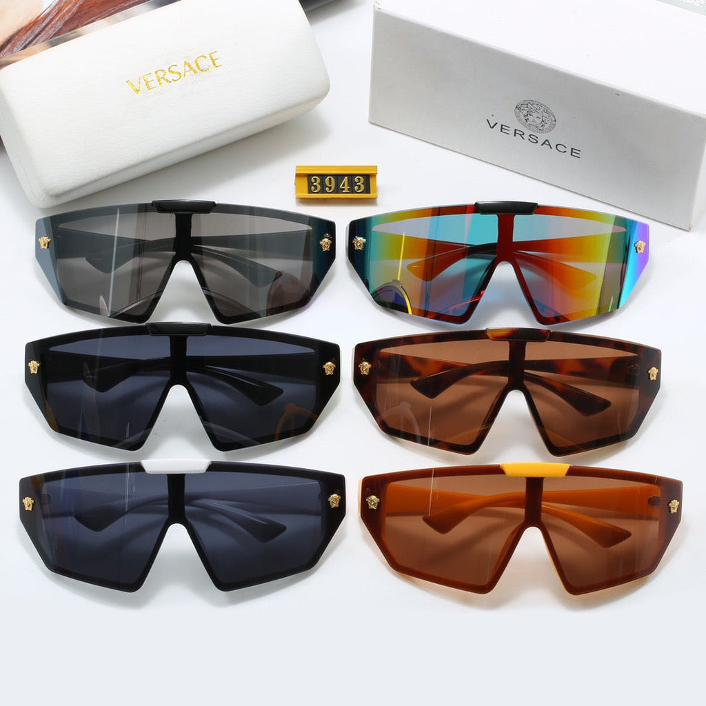 Coole Sonnenbrille mit großem Rahmen