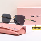 Neue rahmenlose polarisierte Brille