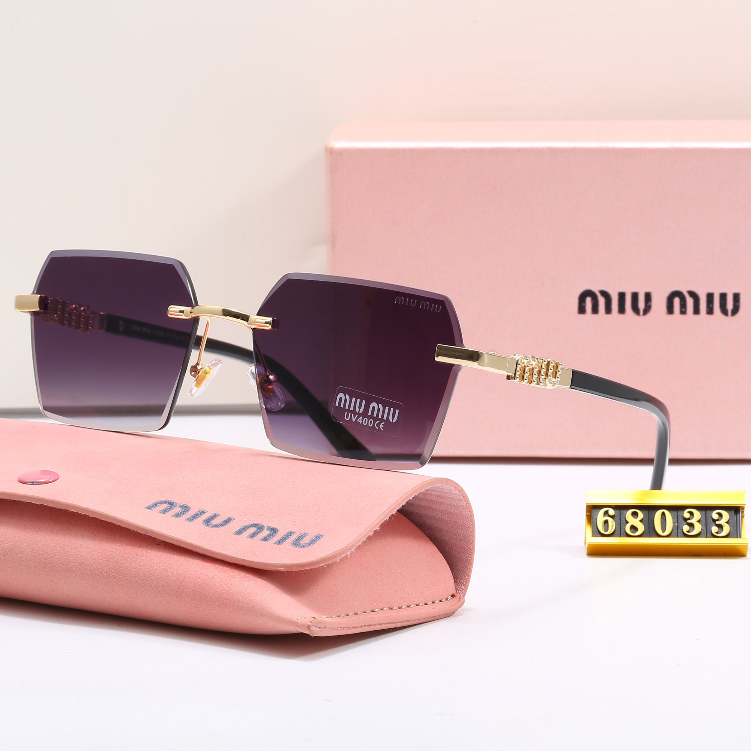 Neue rahmenlose polarisierte Brille